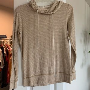 J Crew cotton hooded T-shirt